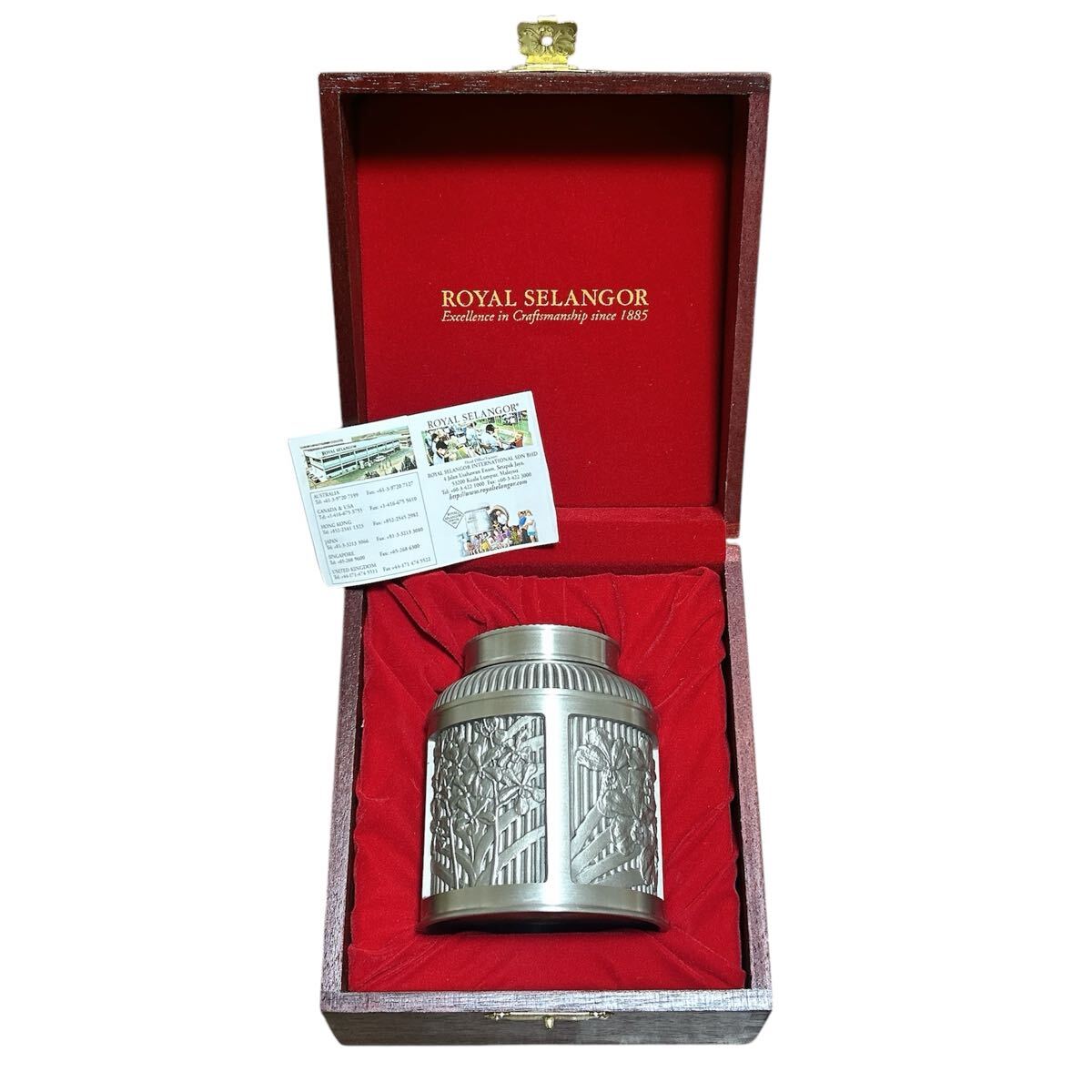 未使用・木箱付】Royal Selangor ロイヤルセランゴール 未使用・木箱付】Royal Selangor ロイヤルセランゴール