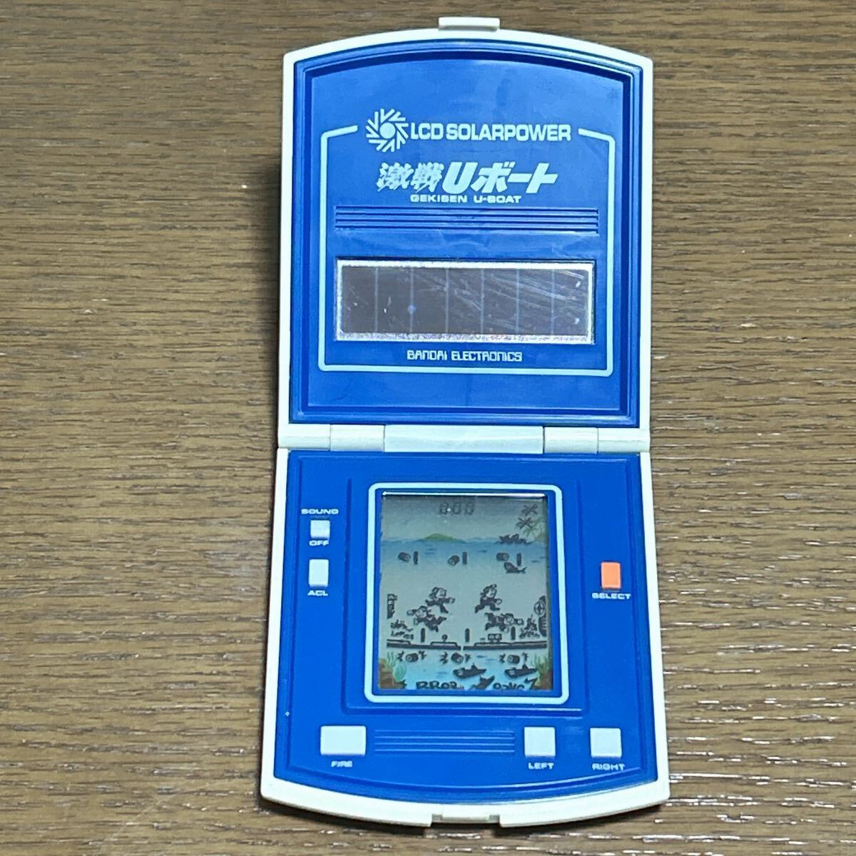 希少!レトロ】バンダイ LCDソーラーパワー 激戦Uボート 本体 希少!レトロ】バンダイ LCDソーラーパワー 激戦Uボート 本体