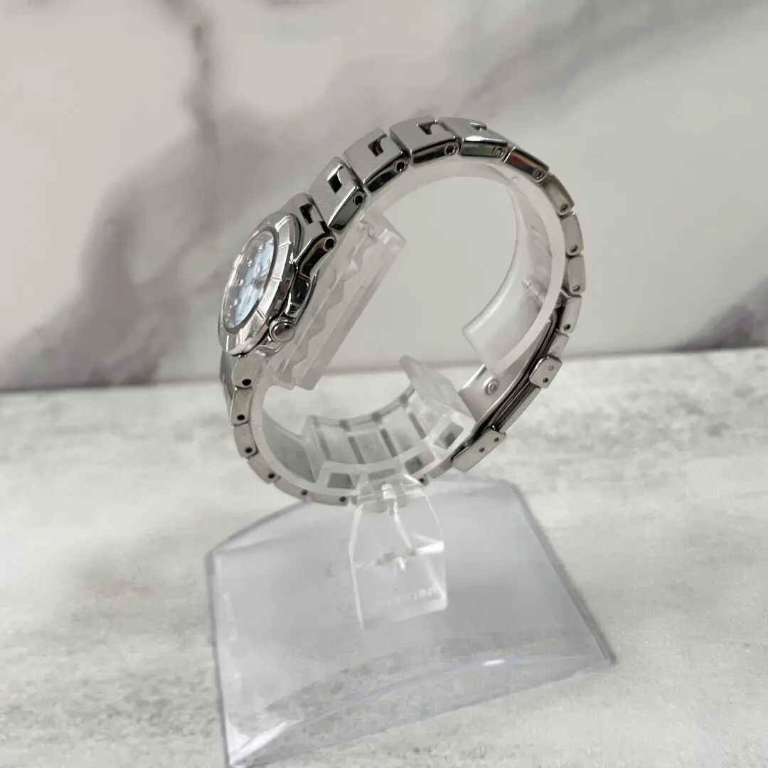 稼動品 SEIKO lk セイコールキア 10Pダイヤ ラウンド 腕時計