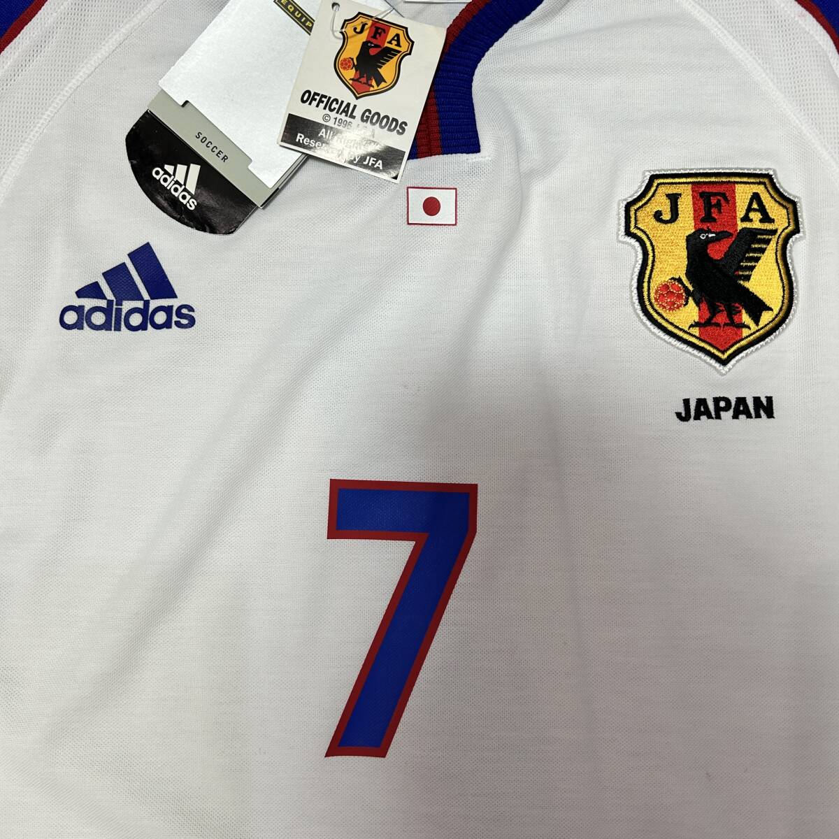 2001 01 日本代表 中田英寿 選手用 オーセンティック 2001 01 日本代表 中田英寿 選手用 オーセンティック
