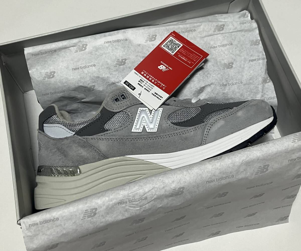 NEW BALANCE ニューバランス U992GY 992 gray 2025 26 5cm 新品 NEW BALANCE ニューバランス U992GY 992 gray 2025 26 5cm 新品