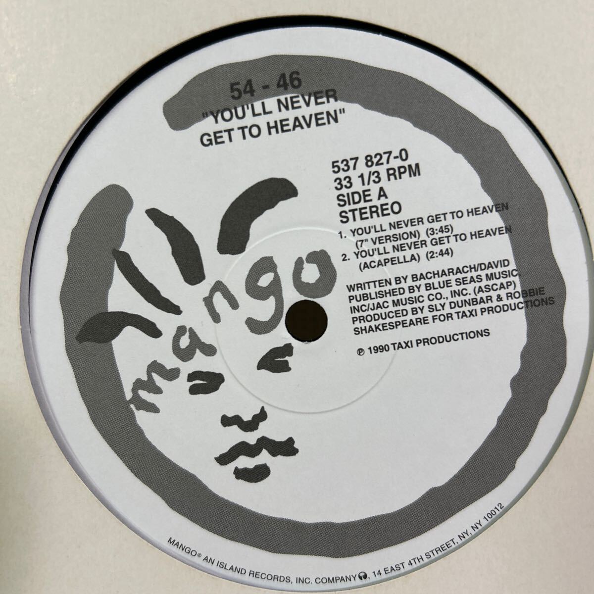 54-46 - You'll Never Get To Heaven LP_画像2