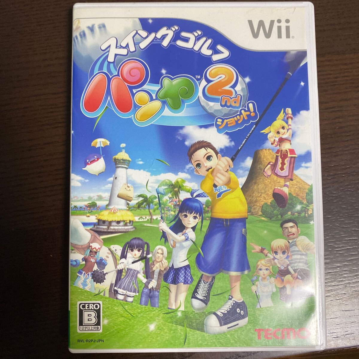  swing Golf хлеб ya2nd Schott! B Wii soft nintendo 