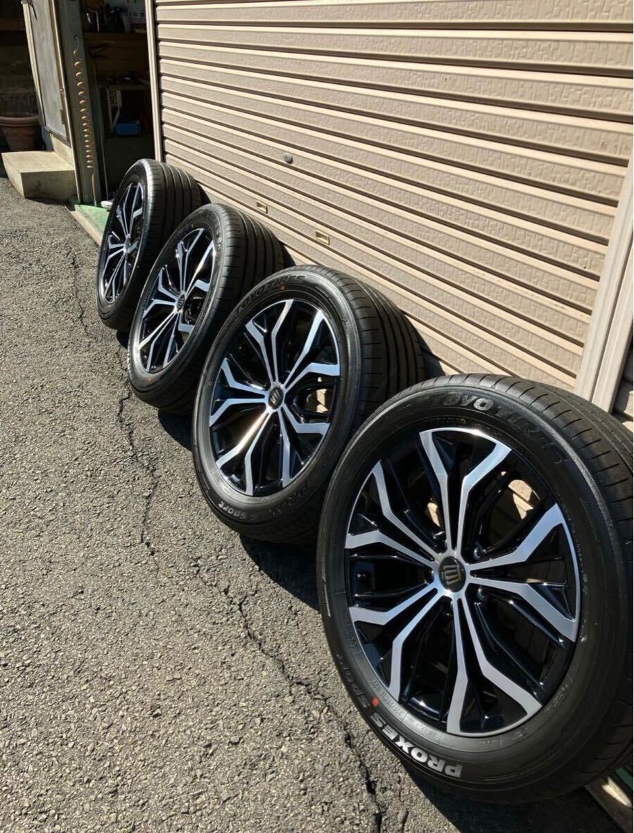 新車外し トヨタ クラウンクロスオーバー 純正 19インチタイヤ 新車外し トヨタ クラウンクロスオーバー 純正 19インチタイヤ
