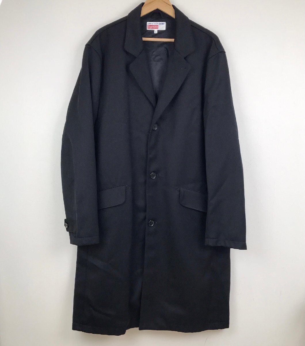 COMME des GARCONS×SUPREME コート サイズ:X ブラック COMME des GARCONS×SUPREME コート サイズ:X ブラック