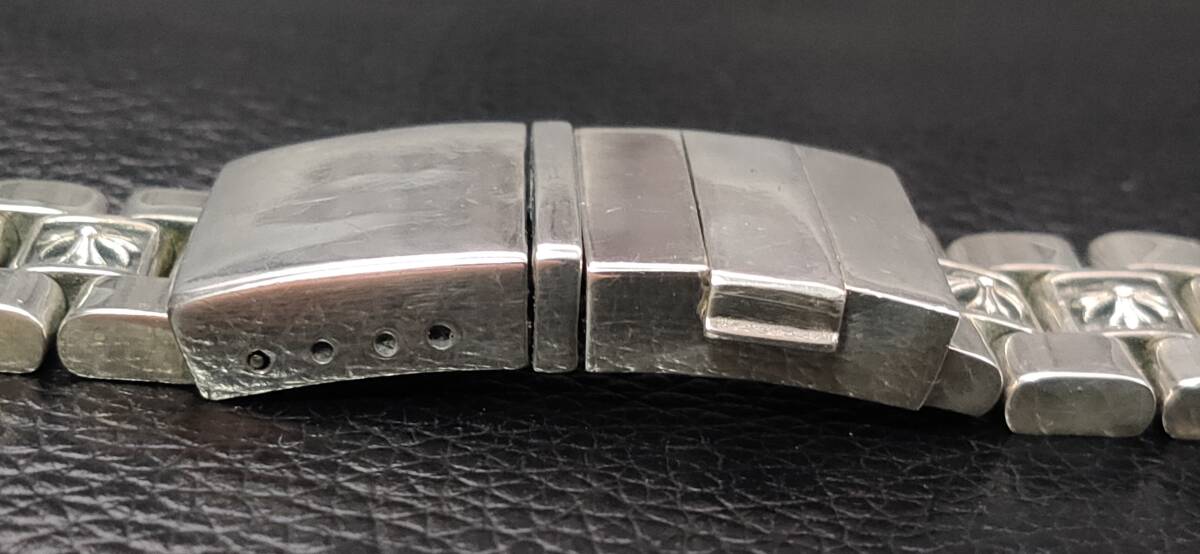 クロムハーツ silver925 44mm アップルウォッチフラットウォッチ クロムハーツ silver925 44mm アップルウォッチフラットウォッチ