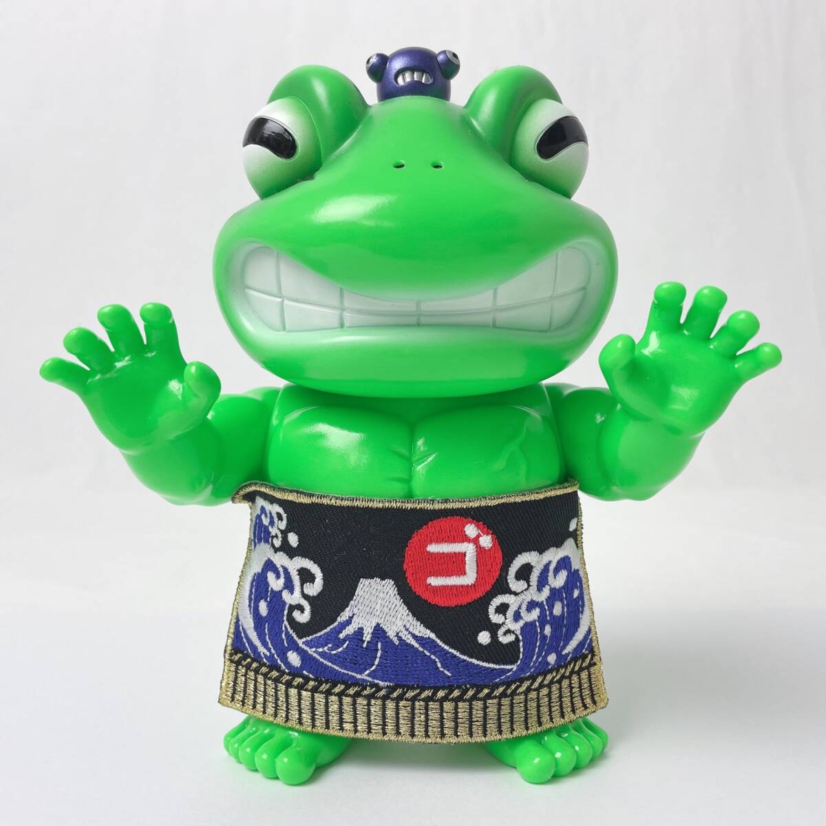 ゴッコ堂 大ガマの海 (ゴッコ堂化粧まわし/ライトグリーン成型 ゴッコ堂 大ガマの海 (ゴッコ堂化粧まわし/ライトグリーン成型