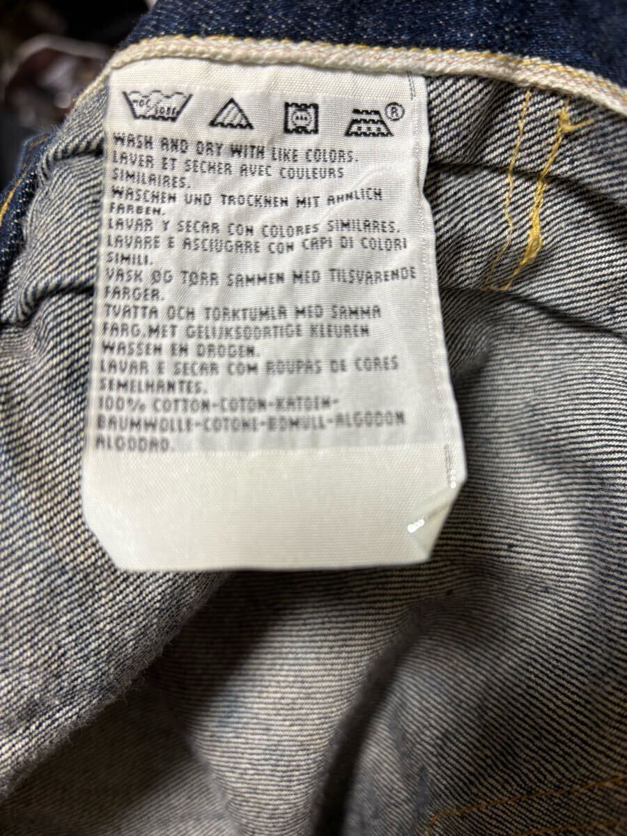 美品 希少 Levi's 507xx 2nd 44 バレンシア工場製 ビッグE 555 美品 希少 Levi's 507xx 2nd 44 バレンシア工場製 ビッグE 555