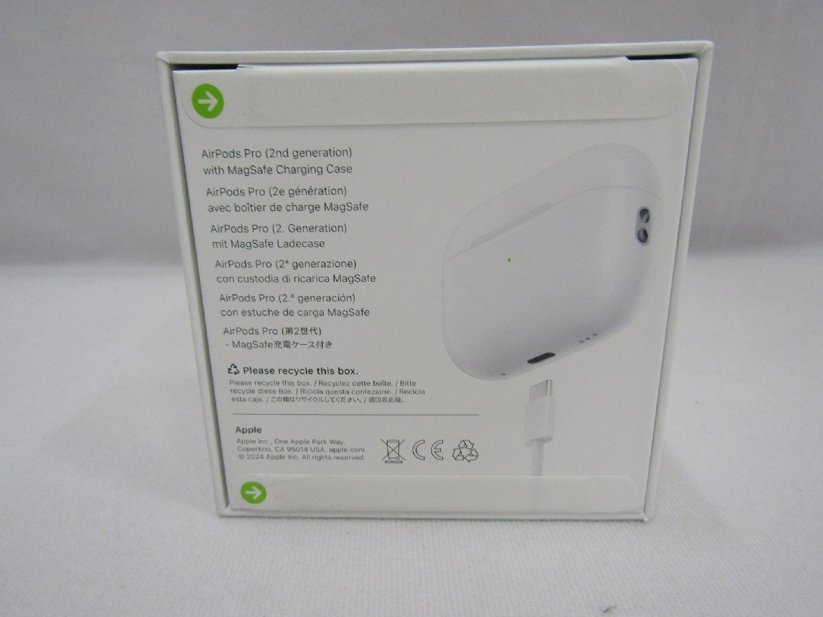 未開封 Apple Airpods PRO 第2世代 MTJV3J/A MagSafe充電ケース 未開封 Apple Airpods PRO 第2世代 MTJV3J/A MagSafe充電ケース