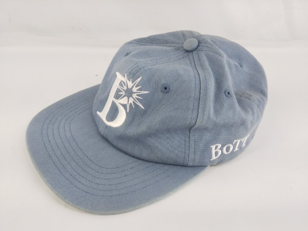 BOTT ボット ブルー コットン キャップ blue 白 ロゴ CAP B LOGO キャップ 帽子_画像1