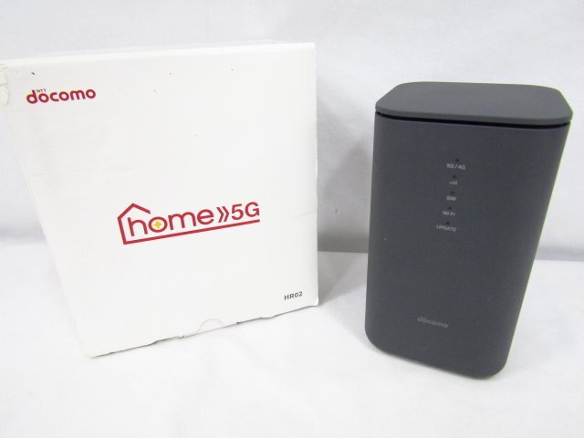 docomo home5G ドコモ ホーム5G ホームルーター HR02 通電のみ docomo home5G ドコモ ホーム5G ホームルーター HR02 通電のみ