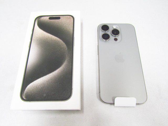 美品 Apple iPhone 15Pro 256GB A3101 MTUD3J/A ナチュラル 美品 Apple iPhone 15Pro 256GB A3101 MTUD3J/A ナチュラル