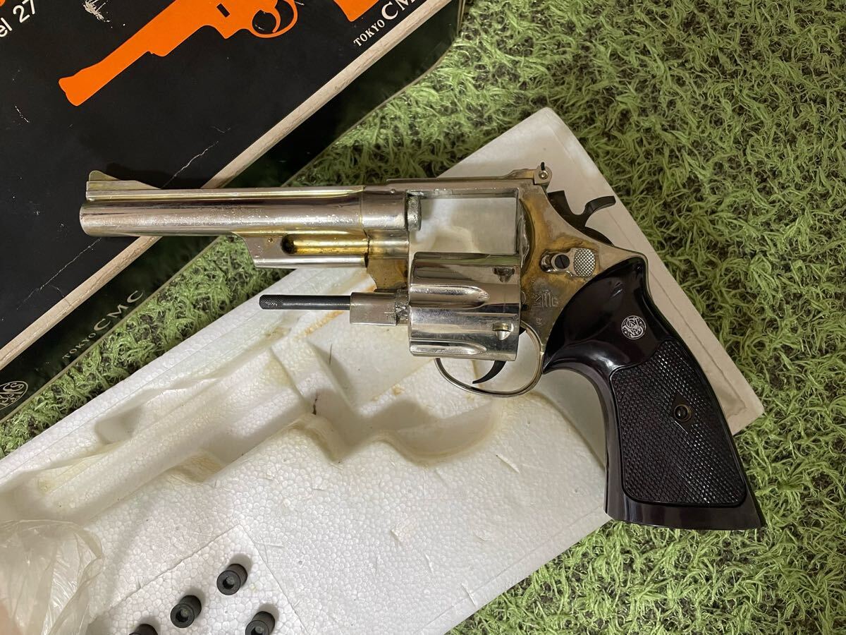 357Magnum/model27 SMITH&WESSON ☆SMG規格☆黄色メッキ 357Magnum/model27 SMITH&WESSON ☆SMG規格☆黄色メッキ