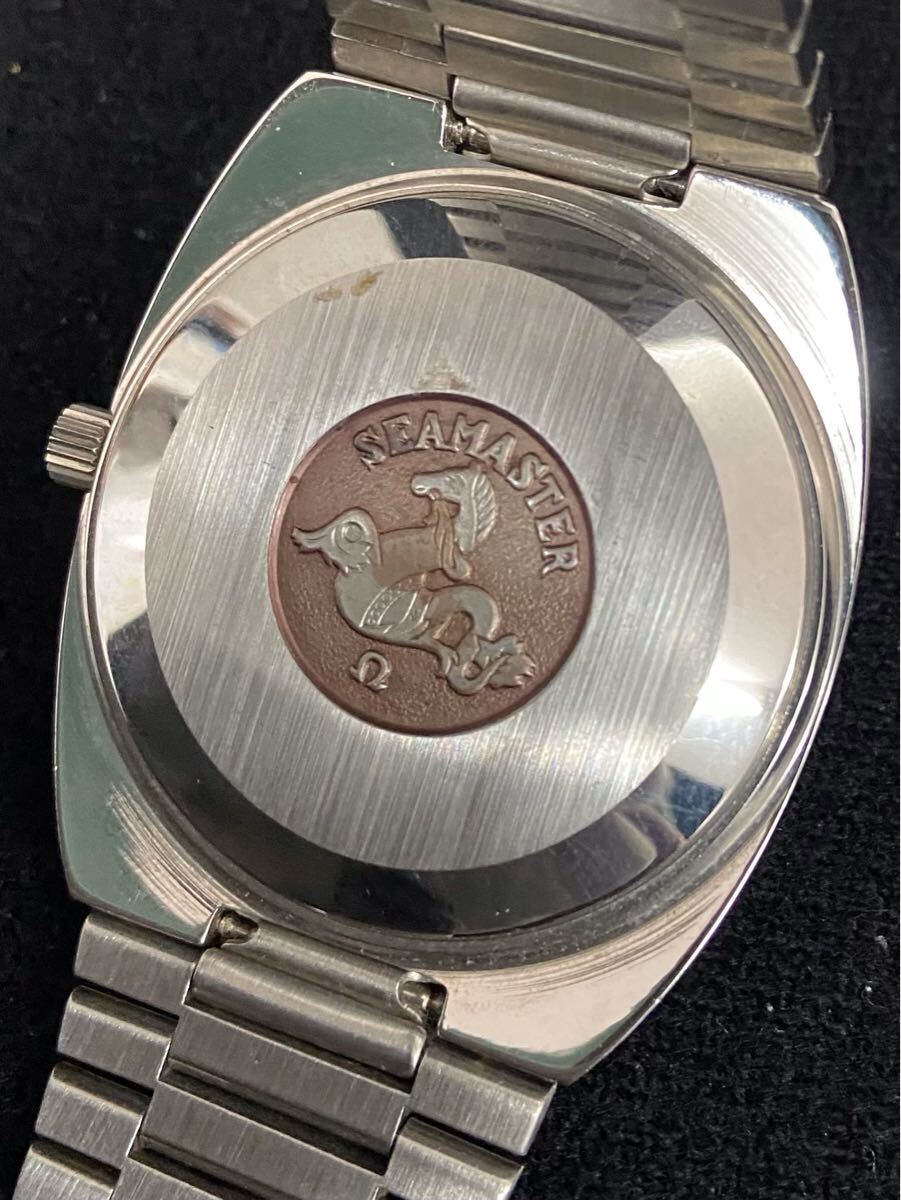 E480☆OMEGA オメガ Seamaster シーマスター デイト シルバー E480☆OMEGA オメガ Seamaster シーマスター デイト シルバー