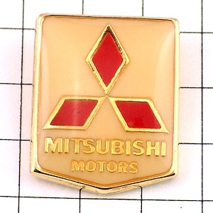  значок * Mitsubishi motor автомобиль эмблема . глава MITSUBISHI-MOTORS* Франция ограничение булавка z* редкость . Vintage было использовано булавка bachi