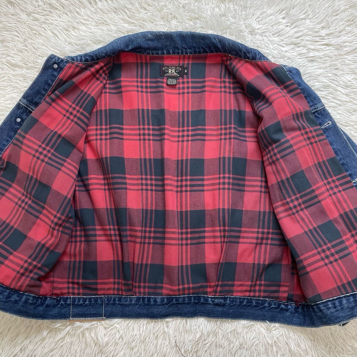 激レア 色残り◎ XLサイズ RRL ラルフローレン デニムジャケット 激レア 色残り◎ XLサイズ RRL ラルフローレン デニムジャケット