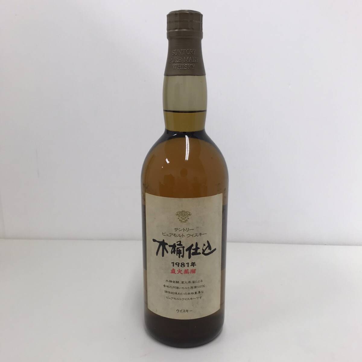 753604/【未開栓】サントリー ピュアモルトウイスキー 木桶仕込 753604/【未開栓】サントリー ピュアモルトウイスキー 木桶仕込