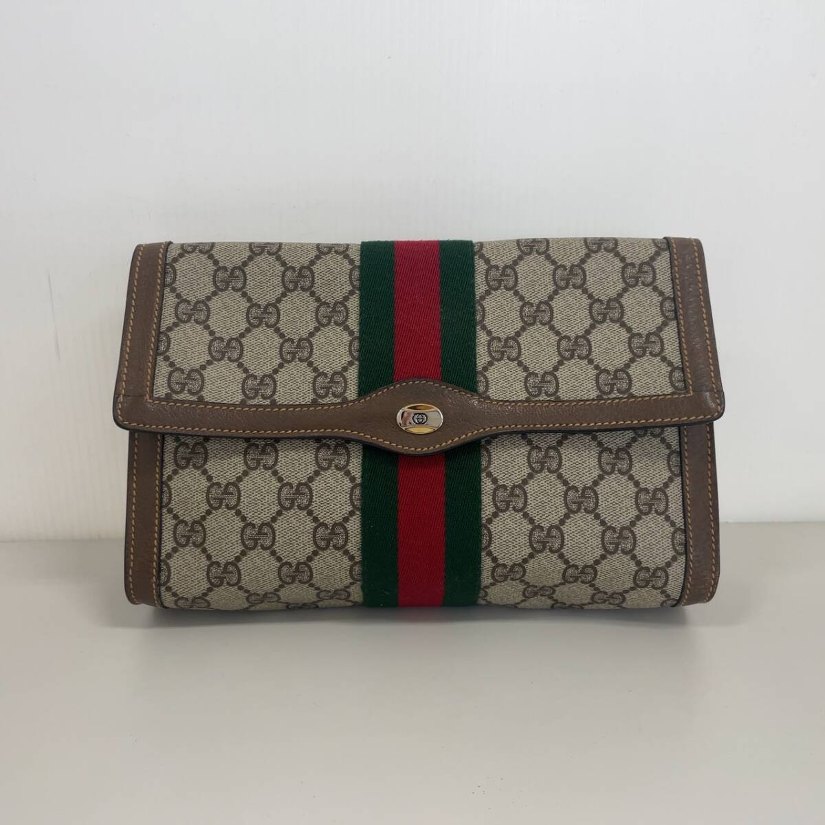 755228/ GUCCIグッチ シェリーライン GG柄セカンドバッグ 総柄 755228/ GUCCIグッチ シェリーライン GG柄セカンドバッグ 総柄