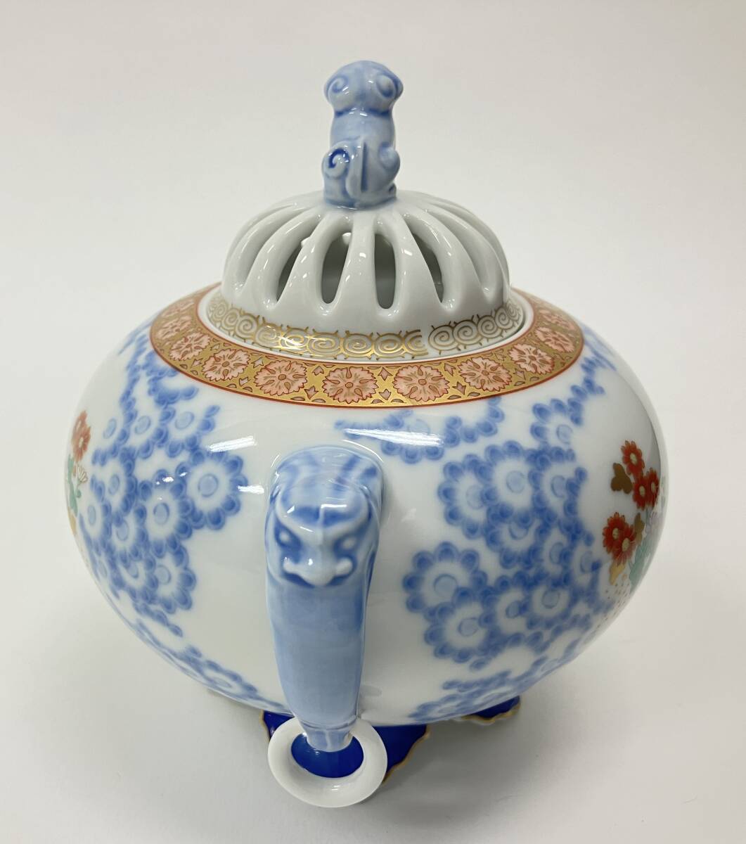 0002-03192 1円出品 骨董品 香炉 蓋物 オールド香蘭社 磁芸工房 0002-03192 1円出品 骨董品 香炉 蓋物 オールド香蘭社 磁芸工房