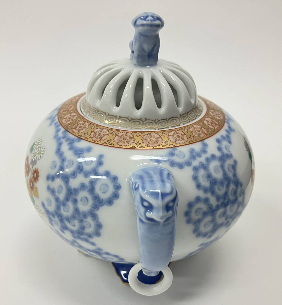 0002-03192 1円出品 骨董品 香炉 蓋物 オールド香蘭社 磁芸工房 0002-03192 1円出品 骨董品 香炉 蓋物 オールド香蘭社 磁芸工房