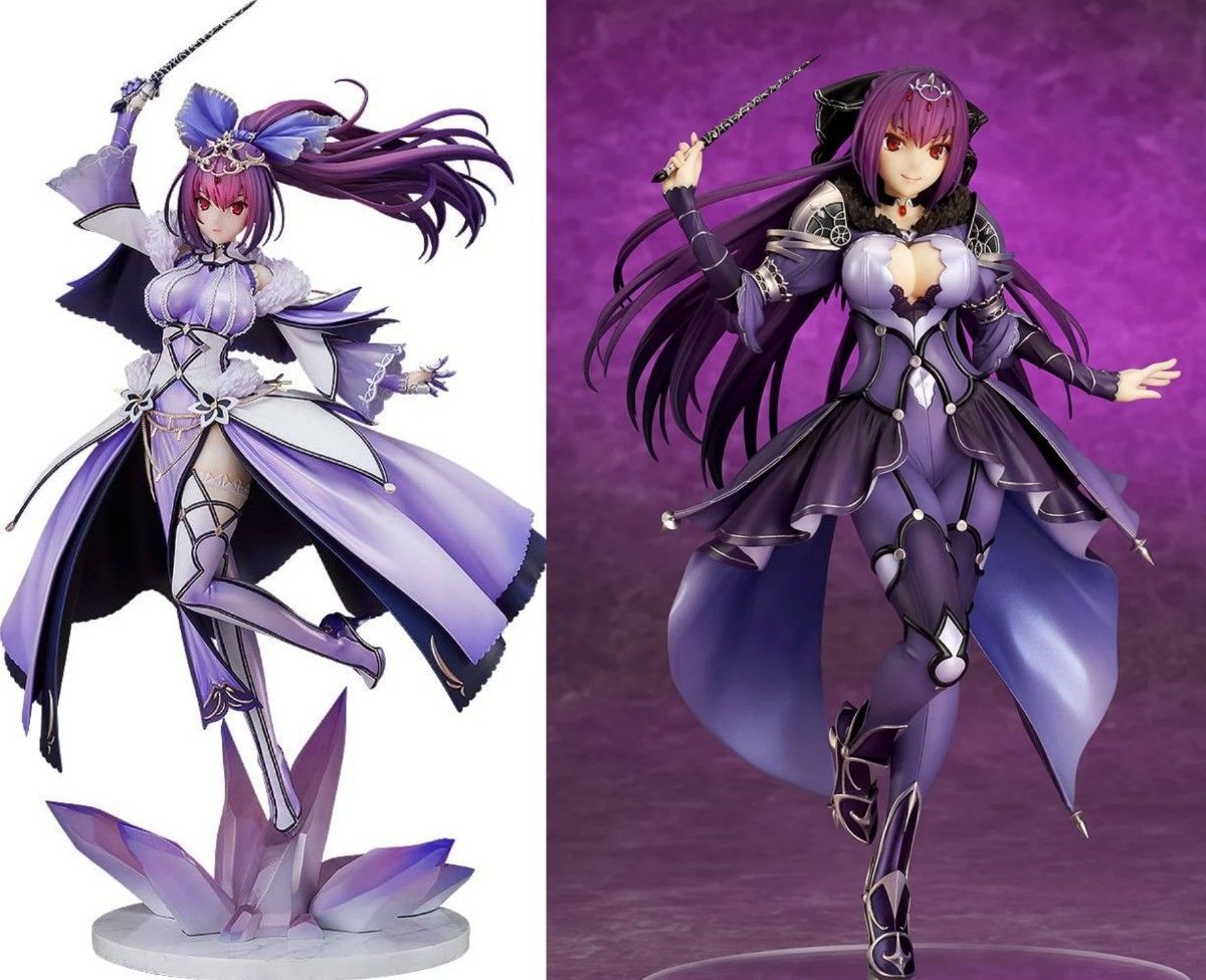 Fate/Grand Order キャスター/スカサハ=スカディ 霊基第三段階 FGOフィギュア2体セット キャスター/スカサハ=スカディ 霊基第三