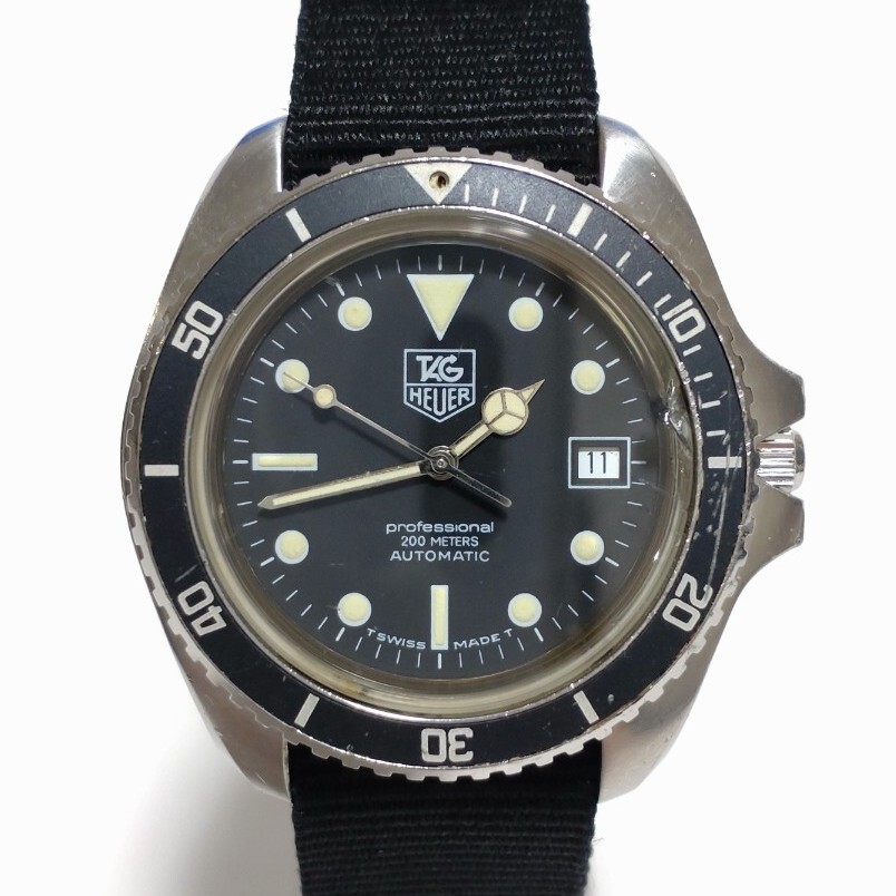 稼働品】TAG HEUER タグホイヤー 1000シリーズ 844/5 Monnin 稼働品】TAG HEUER タグホイヤー 1000シリーズ 844/5 Monnin