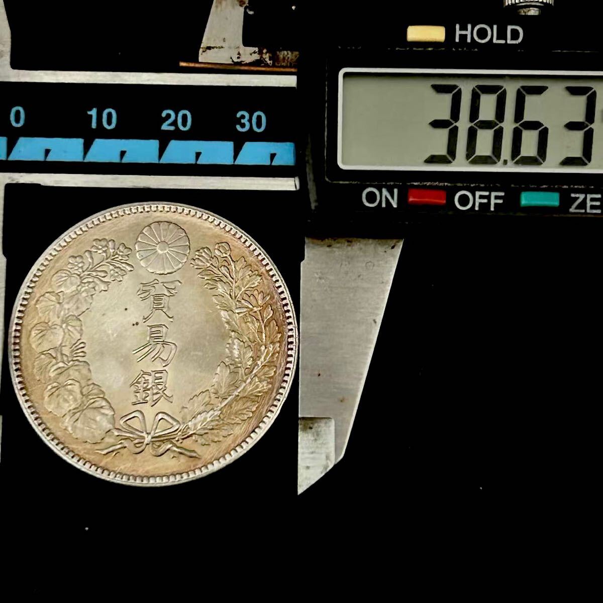 銀貨 貿易銀 明治10年 大日本 古銭 硬貨 蔵品 骨董品 コイン 一 銀貨 貿易銀 明治10年 大日本 古銭 硬貨 蔵品 骨董品 コイン 一