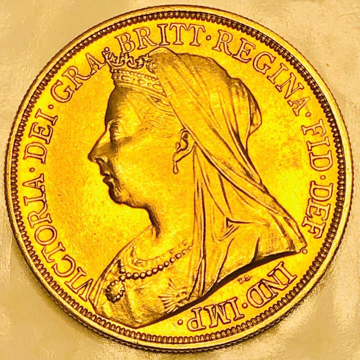 金貨 1899年 ヴィクトリア女王 ソブリン金貨 オーストラリア 金貨 1899年 ヴィクトリア女王 ソブリン金貨 オーストラリア