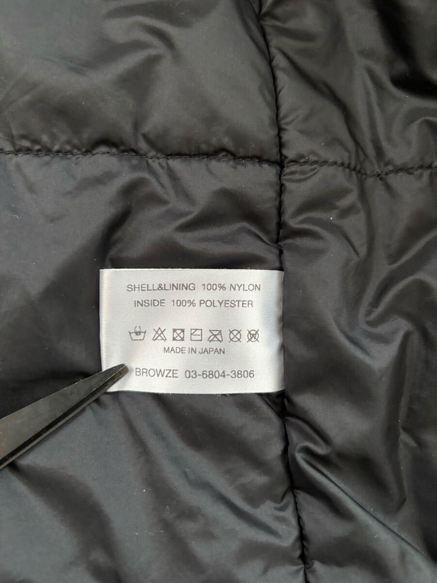 ENNOY PADDED JAKET TRIPLE BLACK AW22 Lサイズ エンノイ ENNOY PADDED JAKET TRIPLE BLACK AW22 Lサイズ エンノイ