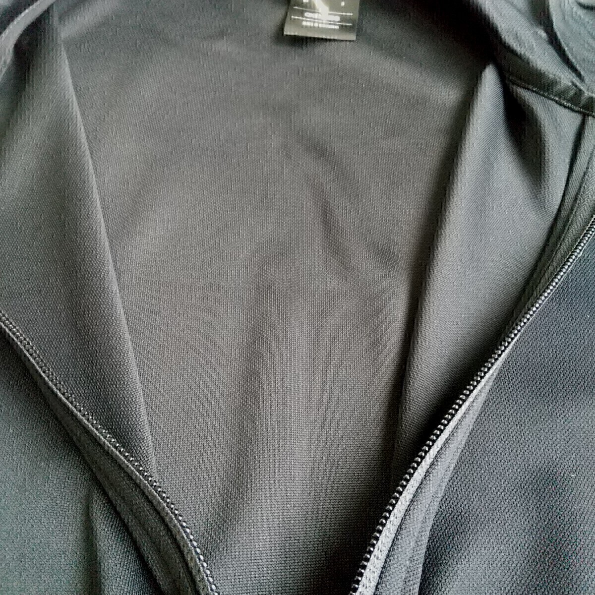 adidas ジャージ 上下セット スリムジップ メンズ XL 黒/グレー adidas ジャージ 上下セット スリムジップ メンズ XL 黒/グレー
