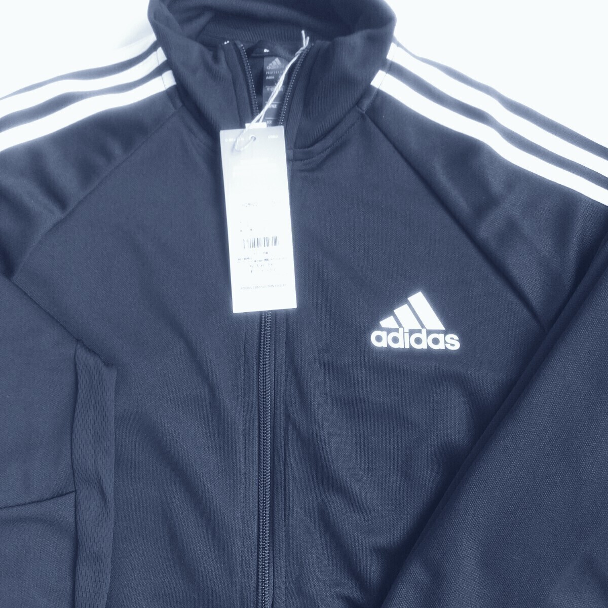 adidas ジャージ 上下セット メンズ L ネイビー 未使用 ドライ 3 adidas ジャージ 上下セット メンズ L ネイビー 未使用 ドライ 3