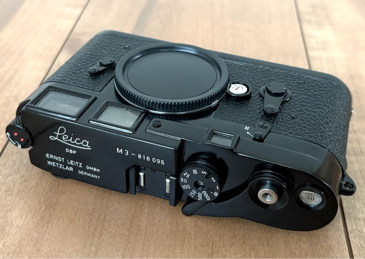 ライカ M3 ブラックペイント OH済 ダブルストローク Black Paint ライカ M3 ブラックペイント OH済 ダブルストローク Black Paint