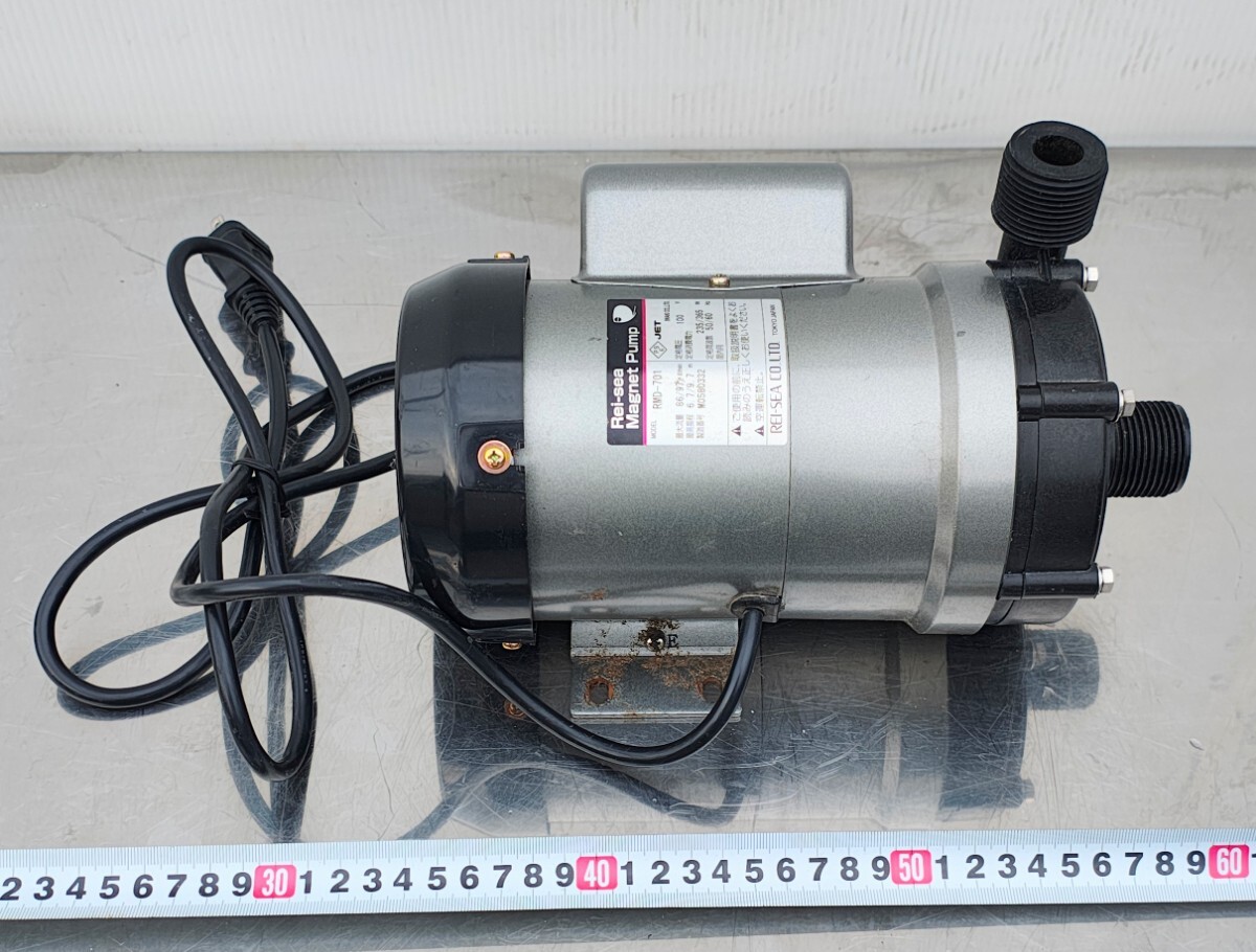 中古 レイシー RMD-701 マグネットポンプ 新品時の性能 揚水量 中古 レイシー RMD-701 マグネットポンプ 新品時の性能 揚水量