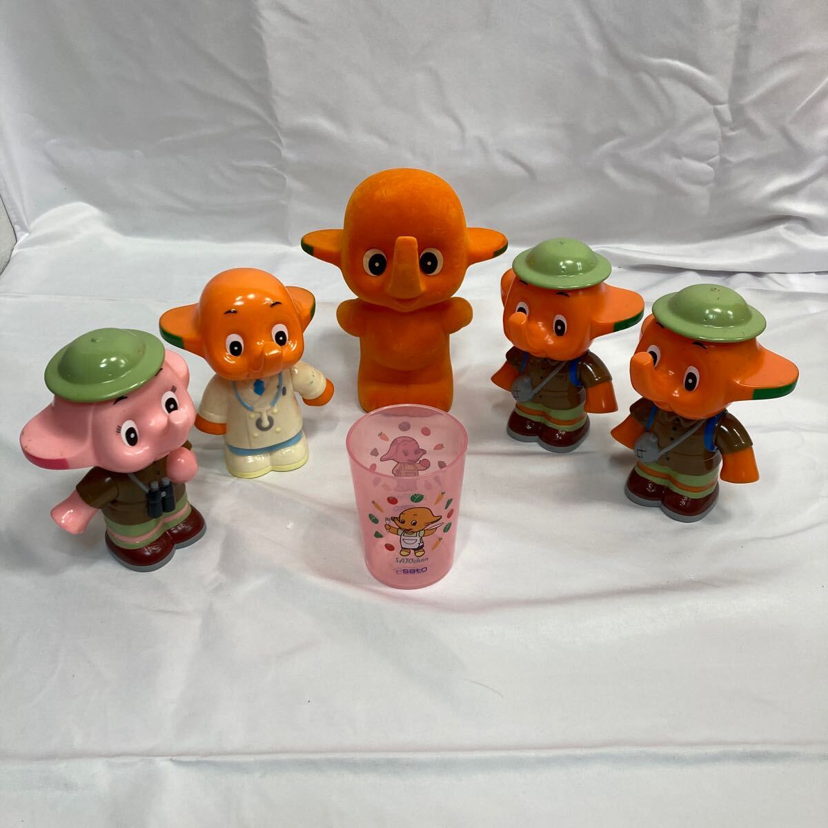 1028パ 当時物 貯金箱 サトちゃん フィギュア ソフビ 昭和レトロ 1028パ 当時物 貯金箱 サトちゃん フィギュア ソフビ 昭和レトロ