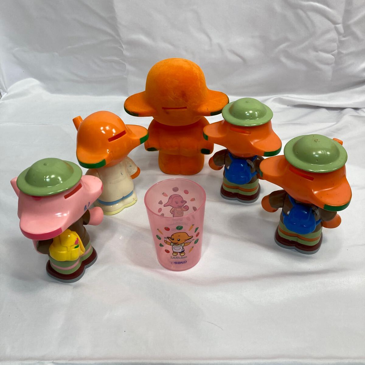 1028パ 当時物 貯金箱 サトちゃん フィギュア ソフビ 昭和レトロ 1028パ 当時物 貯金箱 サトちゃん フィギュア ソフビ 昭和レトロ