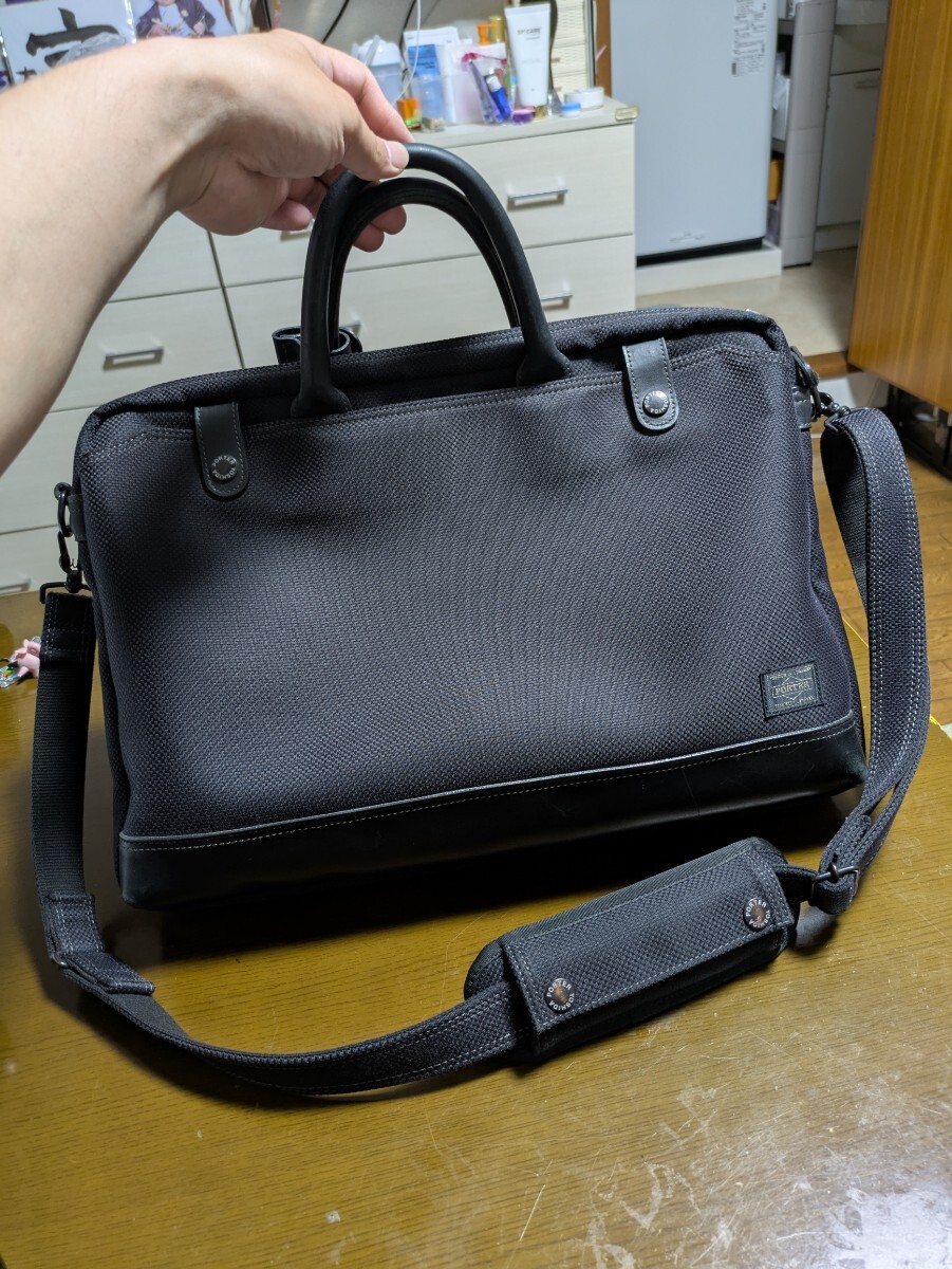美品】定価45 100円 PORTER ポーター エルダー 2way ビジネス 美品】定価45 100円 PORTER ポーター エルダー 2way ビジネス
