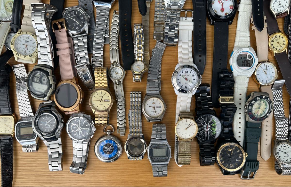 ◎ジャンク品 腕時計 大量 105個 まとめ セット CASIO SEIKO ◎ジャンク品 腕時計 大量 105個 まとめ セット CASIO SEIKO