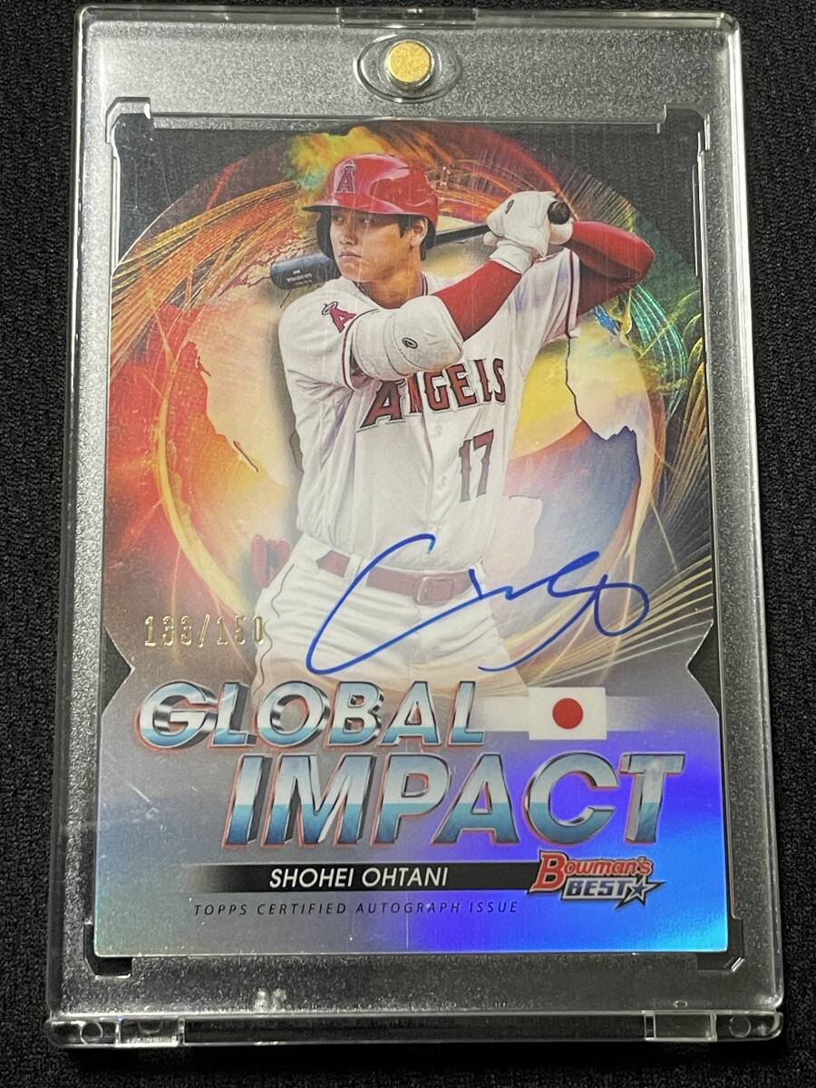 Topps 2022 Bowman's Best 大谷翔平 Shohei Ohtani 直筆サイン Topps 2022 Bowman's Best 大谷翔平 Shohei Ohtani 直筆サイン