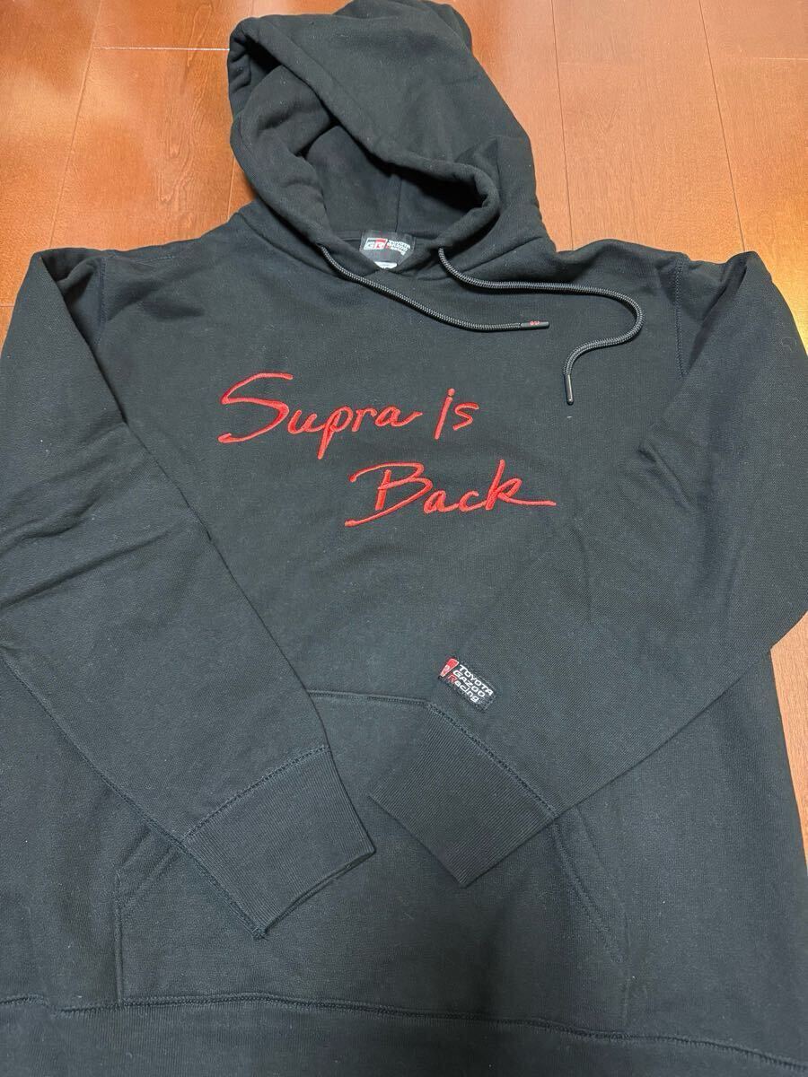 TOYOTAGAZOORACINGトヨタガズーレーシング SUPRA is Back スープラ パーカー XL