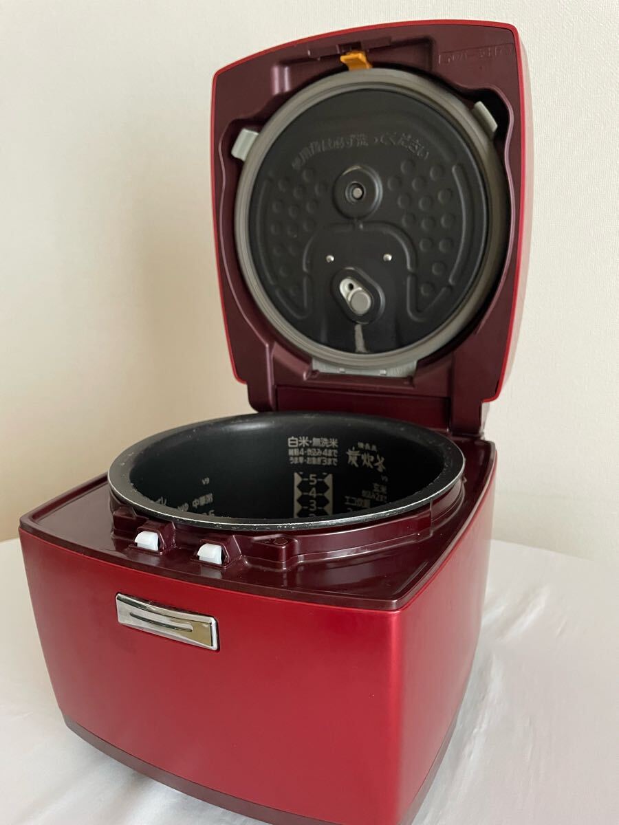 三菱IHジャー炊飯器 5 5合炊き 炭炊釜 18年製NJ-V10J7 動作 三菱IHジャー炊飯器 5 5合炊き 炭炊釜 18年製NJ-V10J7 動作