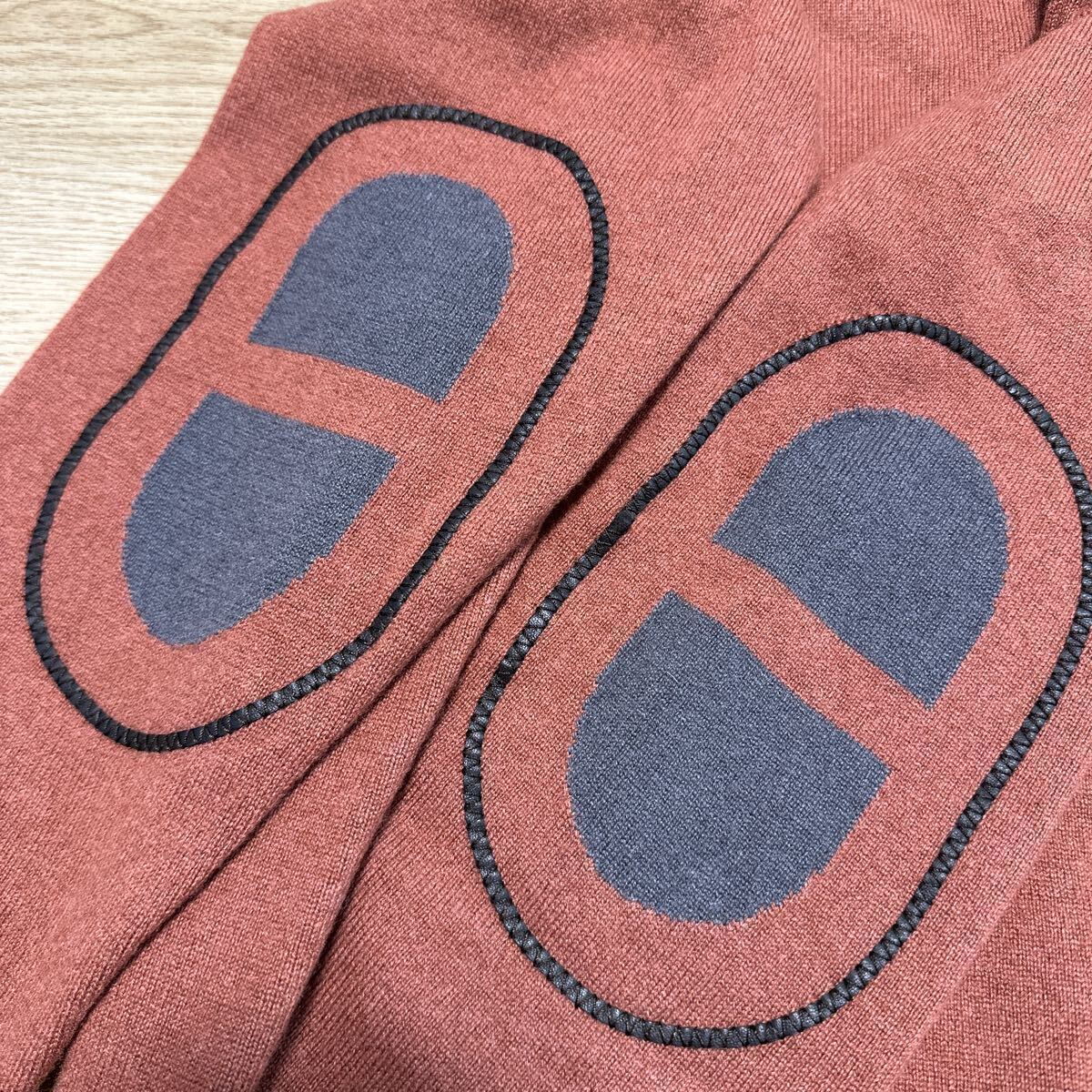 極美品】HERMES エルメス 最高級 カシミヤ100 極美品】HERMES エルメス 最高級 カシミヤ100