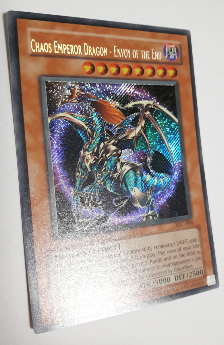 遊戯王/混沌帝龍 -終焉の使者- 英語版 IOC-000 シークレット 遊戯王/混沌帝龍 -終焉の使者- 英語版 IOC-000 シークレット