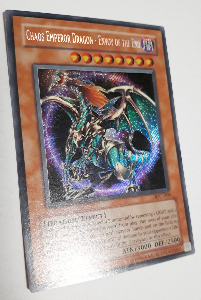 遊戯王/混沌帝龍 -終焉の使者- 英語版 IOC-000 シークレット 遊戯王/混沌帝龍 -終焉の使者- 英語版 IOC-000 シークレット