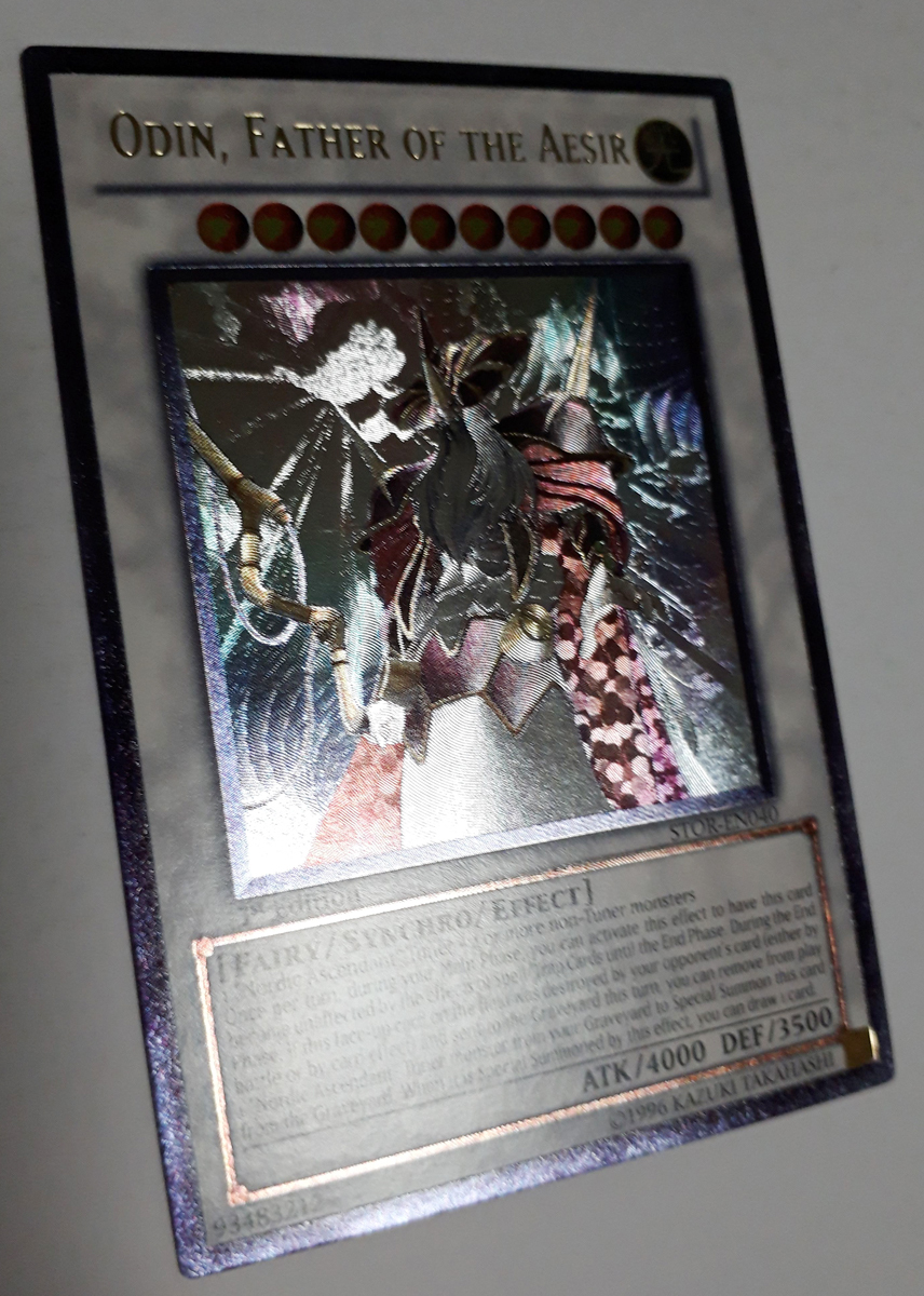 遊戯王/極神聖帝オーディン 英語版 STOR-EN040 1st レリーフ 遊戯王/極神聖帝オーディン 英語版 STOR-EN040 1st レリーフ