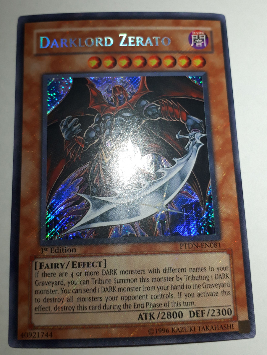 遊戯王/堕天使ゼラート PTDN-EN081 1st 英語版 シークレット 遊戯王/堕天使ゼラート PTDN-EN081 1st 英語版 シークレット