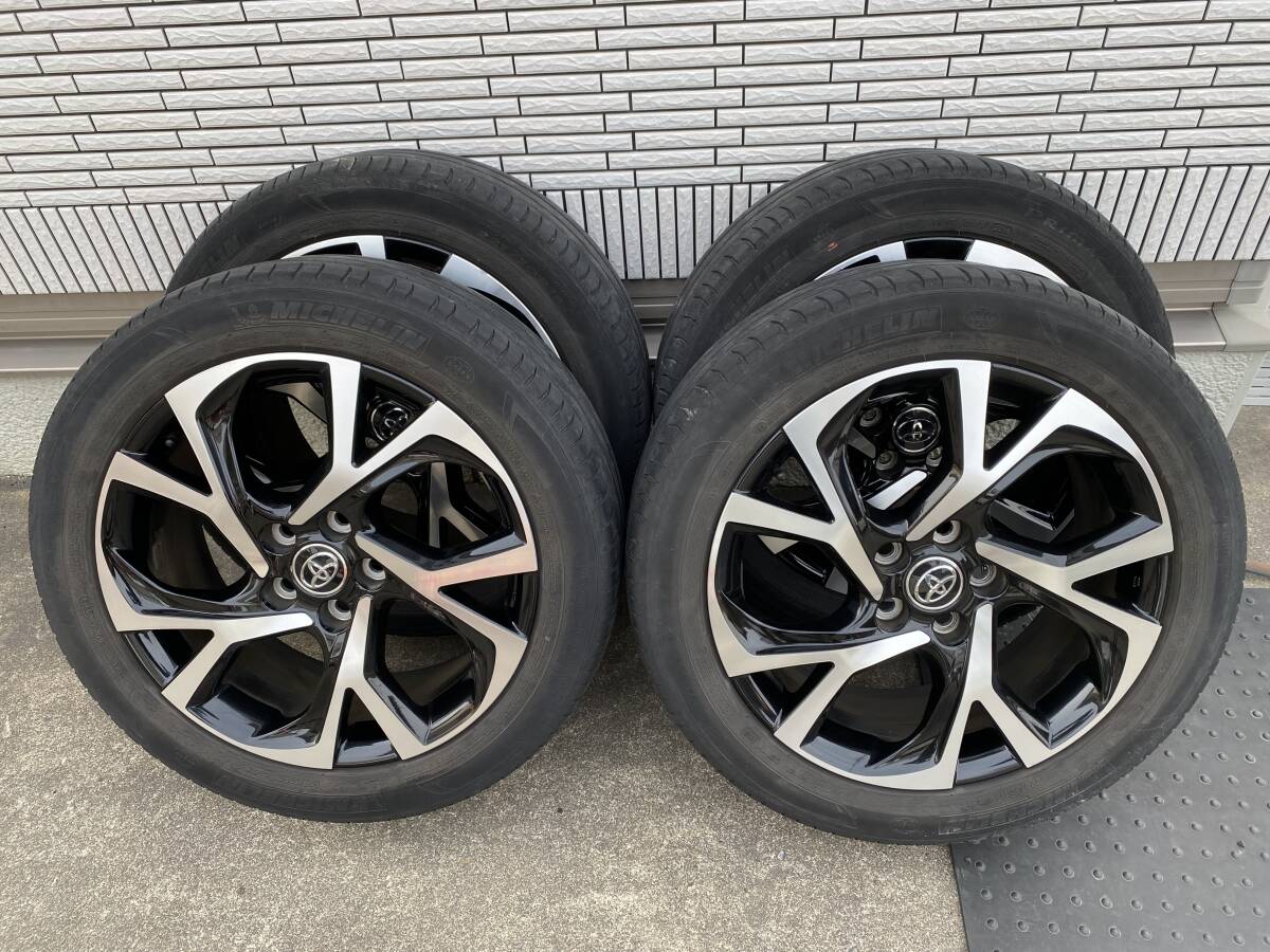 トヨタ CH-R純正 タイヤ アルミホイール 18インチ 4本セット 225 トヨタ CH-R純正 タイヤ アルミホイール 18インチ 4本セット 225