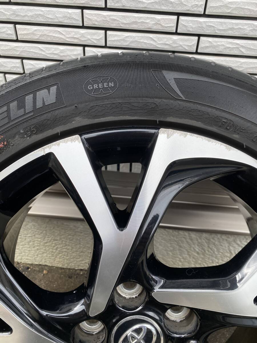 トヨタ CH-R純正 タイヤ アルミホイール 18インチ 4本セット 225 トヨタ CH-R純正 タイヤ アルミホイール 18インチ 4本セット 225