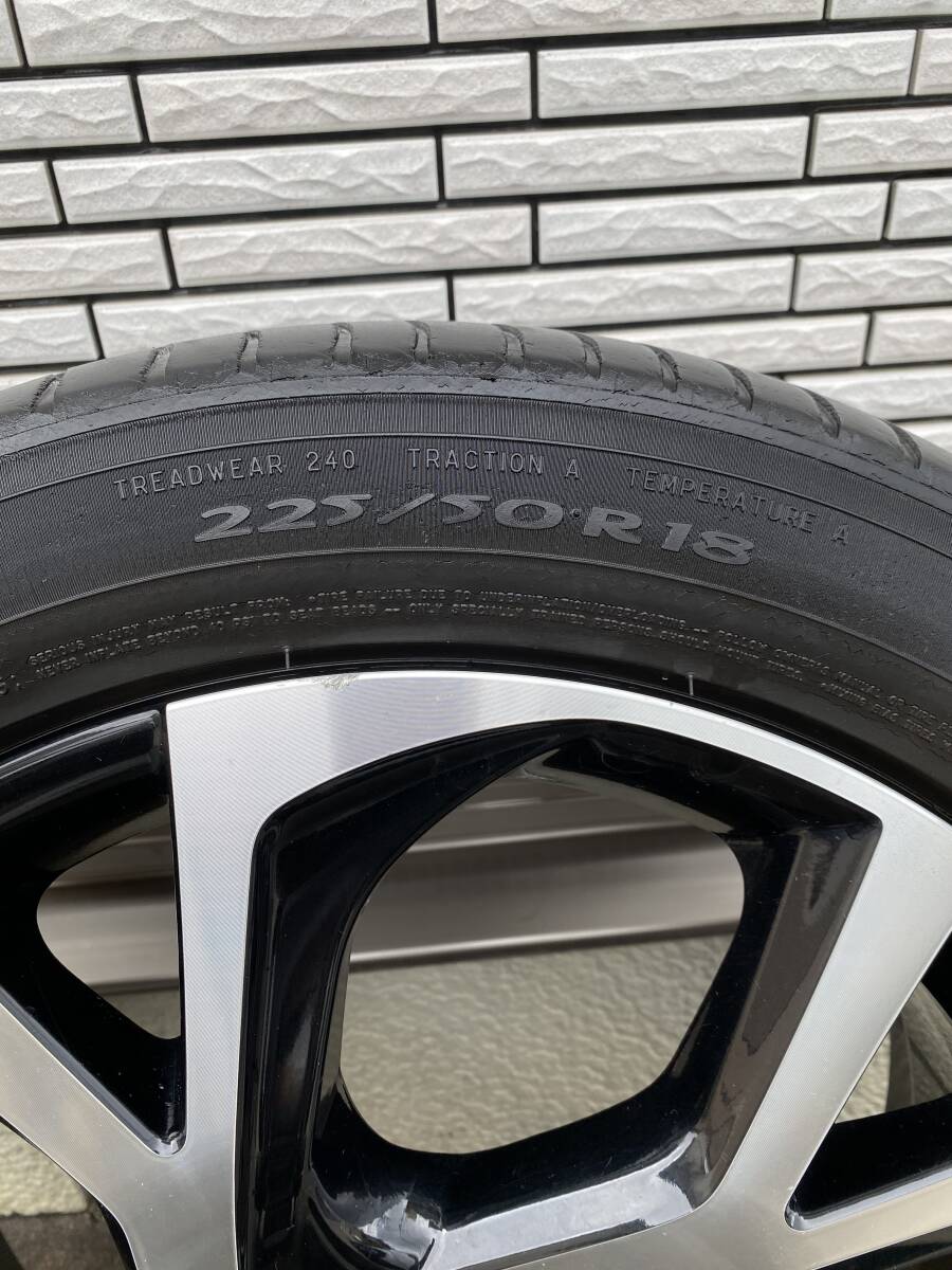 トヨタ CH-R純正 タイヤ アルミホイール 18インチ 4本セット 225 トヨタ CH-R純正 タイヤ アルミホイール 18インチ 4本セット 225