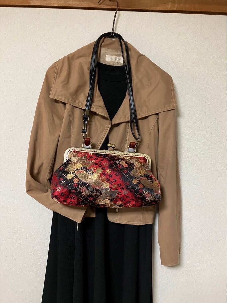 定番人気! アンズルーム☆がま口バッグ☆金襴☆ハンドバッグ 定番人気! アンズルーム☆がま口バッグ☆金襴☆ハンドバッグ
