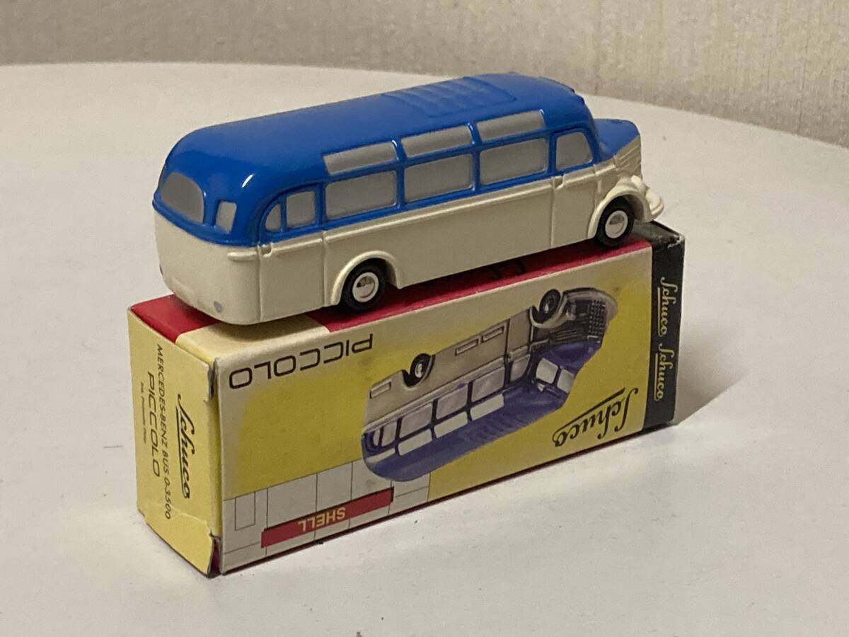 送料無料　Schuco シュコー piccolo ピッコロ MERCEDES-BENZ BUS メルセデスベンツ　ボンネットバス　ミニカー